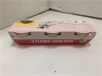 (45x bid) 3-Flower Grow Kits