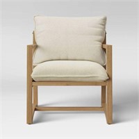 (2x bid) Threshold Higgins Sling Arm Chair