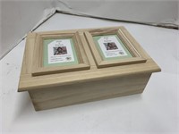 (16x bid) Wooden 9-1/2" Frame Box