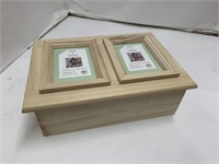 (32x bid) Wooden 9-1/2" Frame Box