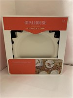 (4x bid) Opalhouse 4pk Stoneware Dinner Plates