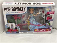 (6x Bid) Pop Royalty Doll & Accessories Set
