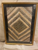 Art - framed silk