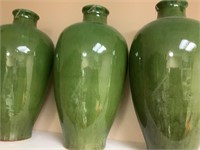 3 - green jars