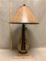 Acanthus leaves lamp with shade