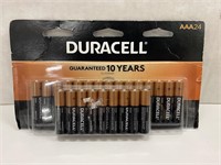 (4x bid)Duracell AAA 24ct Batteries Pack