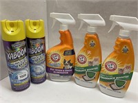 (5)Assorted Stain Fighters/Odor Eliminators Lot