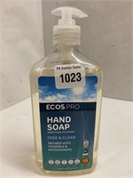 (3x bid)Ecos Pro 17oz Free & Clear Hand Soap