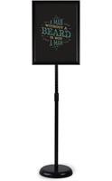 Klvied 11x17" Steel Poster Stand-Black