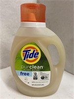 (2x bid)Tide Purclean 69oz Plant Based Detergent