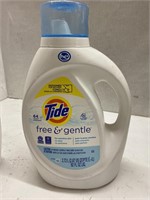 (3x bid)Tide 92oz Free & Gentle Laundry Detergent