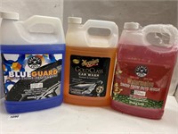 (3)Assorted Car Wash Cleaners Lot