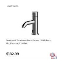 Touchless Faucet Lot of 20 pcs Seasons® Touchless