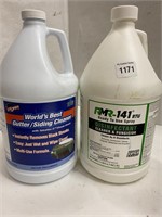 (2)Assorted Disinfectant/Gutter Cleaner Lot