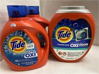 (3)Tide Assorted Laundry Detergents/Pods Lot