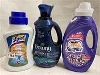 (3)Assorted Fabric Conditioners/Disinfectant Lot