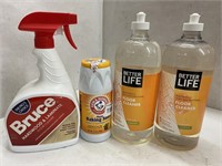 (4)Assored Cleaning Products Lot