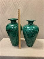 Pair of Maitland-Smith vases