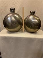 2 - metal jars