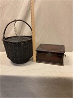 Basket and box