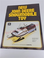 1979 single sheet order form snowmobile toy