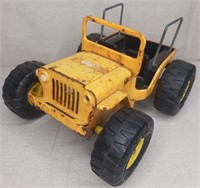 C7) Vintage Tonka Jeep Dune Buggy Yellow Steel