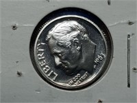 OF) 1963 silver proof Roosevelt dime