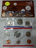 OF) 1985 uncirculated US Mint set