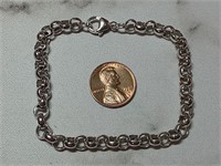 OF) 925 sterling silver bracelet