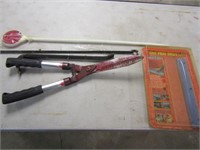 crowbar,trimmers & items