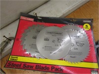 new saw blades & items