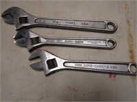 3 adj. wrenches