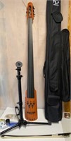 NS Design Electric Bass with stand, case & Acc.