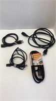 audio Power cord lot