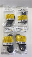 Star Tech power cables 3ft lot of 4