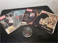 Life Magazines & Watergate Ashtray