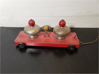 Vintage Pull-Behind Bell Toy