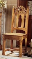 Sudbury Hand-Carved Gothic Side Chair
