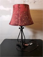 Modern Lamp - rubbed bronze finish