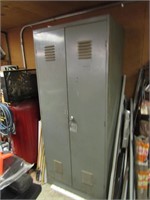 metal cabinet & all contents inside it
