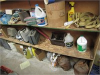 all partial chemicals,toolboxes & misc items