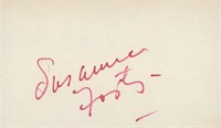 Susanna Foster  signature