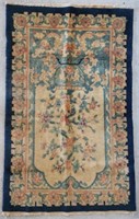 3' x 5' Hand Knotted Wool Throw Rug
