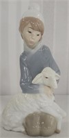 Lladro Boy with Lamb