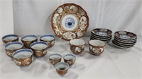 Collection of 24 Imari Porcelain Dishes.
