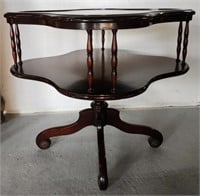 Antique Style Pie Crust Occasional Table