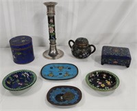 Collection of Various Cloisonne Pieces