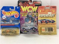 3 Die Cast Cars - Hot Wheels, Racing Champions &