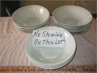 18pc Set Restaurant Ware 9" Soup Bowls