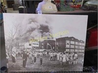 BLOOMINGTON HIGH SCHOOL FIRE 1967 BIG PICTURE